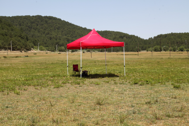 3X3 Gazebo Çardak Kırmızı