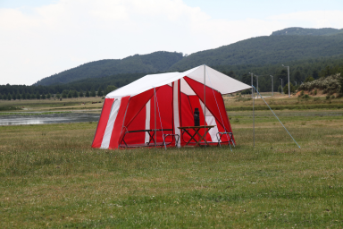 İki Odalı SpunBond Kamp Çadırı
