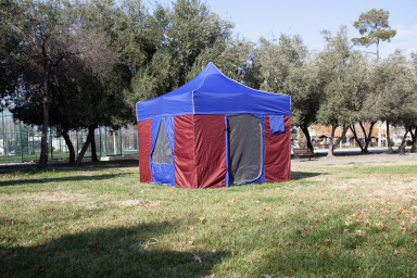 3X3 Gazebo Kamp Çadırı Bordo
